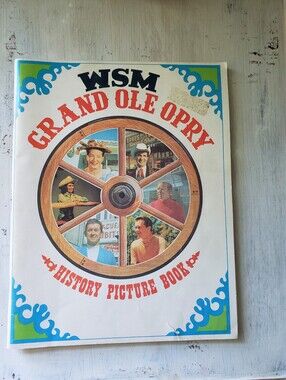 Vintage 1969 WSM Grand Ole Opry History Picture Book Vol 4